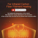 TENGOO HJ-04B 4 Heating Areas Jacket Windbreaker Unisex 3-Gear Thermal High Neck Hooded Coat Windproof Comfy Outerwear for Winter Hiking Outdoor Sport