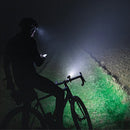 BIKIGHT LED High Brightness Long-range Bicycle Headlight IPX4 Waterproof USB Charging 3 Light Modes Bike Front Light for MTB Night Riding Safety