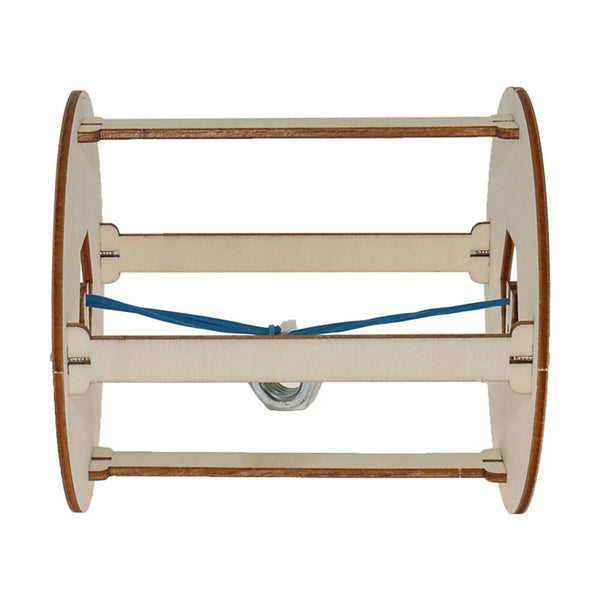 Wooden DIY Educational Scientific Experiments Early Education Toys Magic Wheel for Children