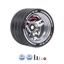 Universal Remote Control Full Metal Handwheel Steering Wheel for FUTABA 4PX SANWA MT4 Flysky NB4 WFLY X9 Transmitter