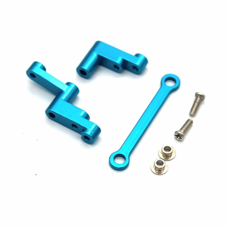 MJX 16207 16208 16209 16210 H16 1/16 Rc Car Metal Upgrade Parts Steering Set