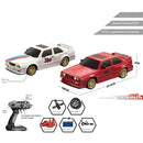 KAMTOM KM777A RTR 1/16 2.4G 4WD Drift RC Car Mini Race LED Light Retro E30 Sports High Speed Racing On-Road Electric Remote Radio Control Vehicles Model RTR Child Toys Boys Kids Gifts