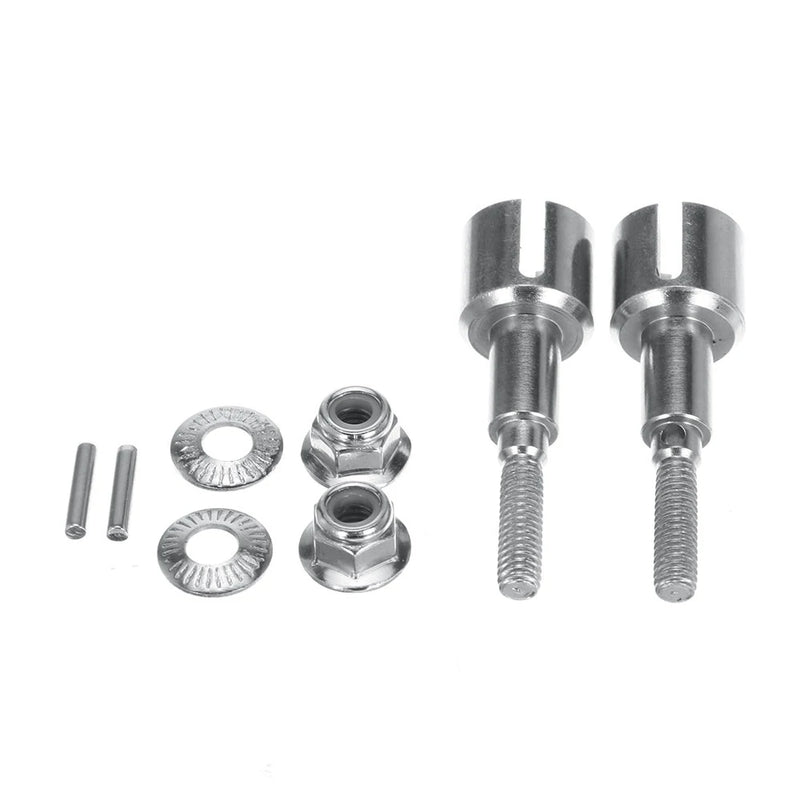 2PCS HBX 2996A 2996 FC610 1/10 RC Car Parts Metal Rear Wheel Cup T2113 Vehicles Models Accessories