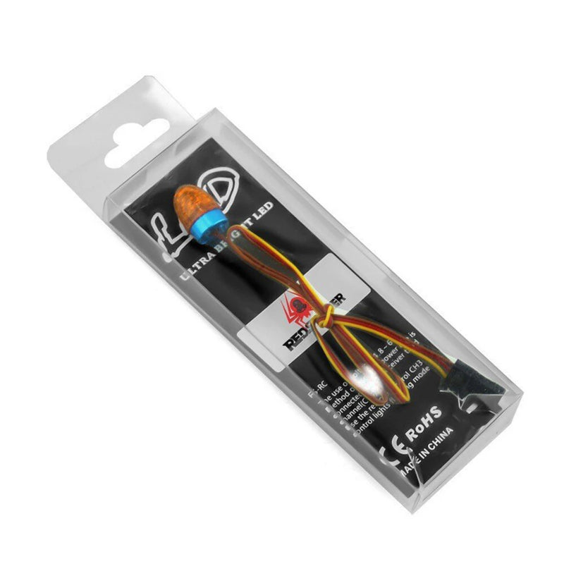 RS Red Spider Multicolor Flashing Lights for 1/10 RV Cars 1/8 Climbing Trucks 1/14 Tamiya Tractor Excavator Bulldozer RC Car Parts R5