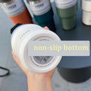 Tyeso 900ml/1200ml Portable Double Layer 304 Stainless Steel Water Bottle, Cold and Hot Coffee, Travel Gym Mug with Lid and Straw, Car Thermos Cup