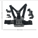 XANES First-person View Bike Holder Sports Chest Shooting Camera Strap Live Outdoor Cycling Cell Adjustable Phone Clip Holder for Riding
