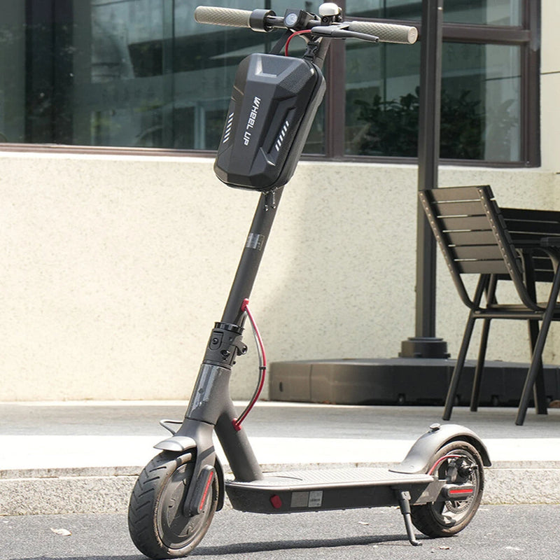 WHEELUP 3L Electric Scooter Front Bag Waterproof EVA Hard Shell Storage Bag Front Hanging Bag for Electric Scooter Bike