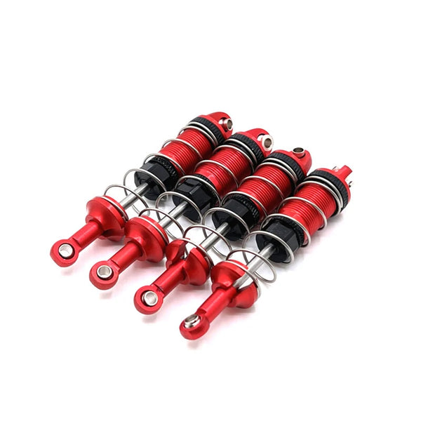 4pcs Metal Upgraded Oil Shock Absorber For MJX 16207 16208 16209 16210 H6 RC Car Parts