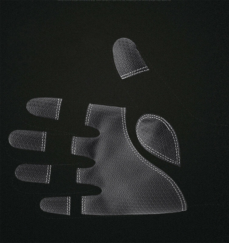 Golovejoy Warm Gloves Zipper Touch Screen Windproof Plus Velvet Wear-Resistant Gloves for Cycling Driving Running Hiking