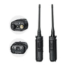 TYT TH-UV88 5W Walkie Talkies Dual Band Two Way Radio VHF/UHF 200 Channels VOXs FM Radio LCD Display CTCSS/DCS Scanning Emergency Alert