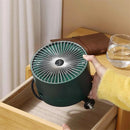 IPRee Portable Fast Heating Fan Heater 800W Electric Vertical Desktop PTC Small Portable Folding Telescopic Hot Air Blower