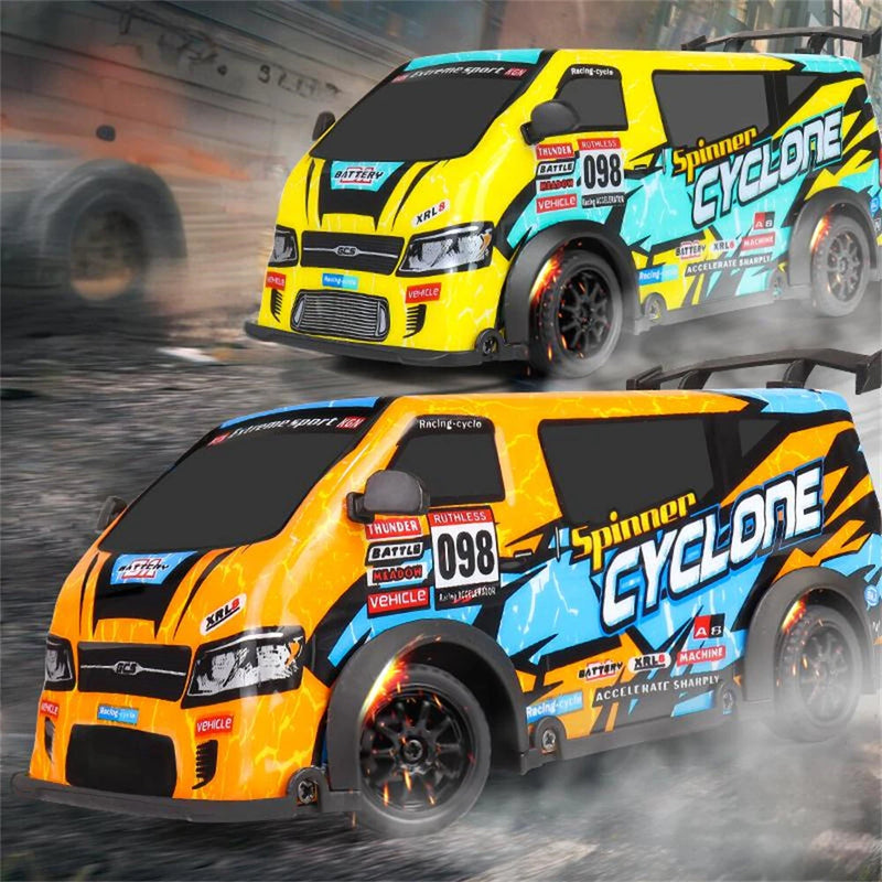 HR 2159 1/24 4WD 2.4G High-Speed Drift Truck Off-Road Model Electric Remote Control RC Car W/ Light