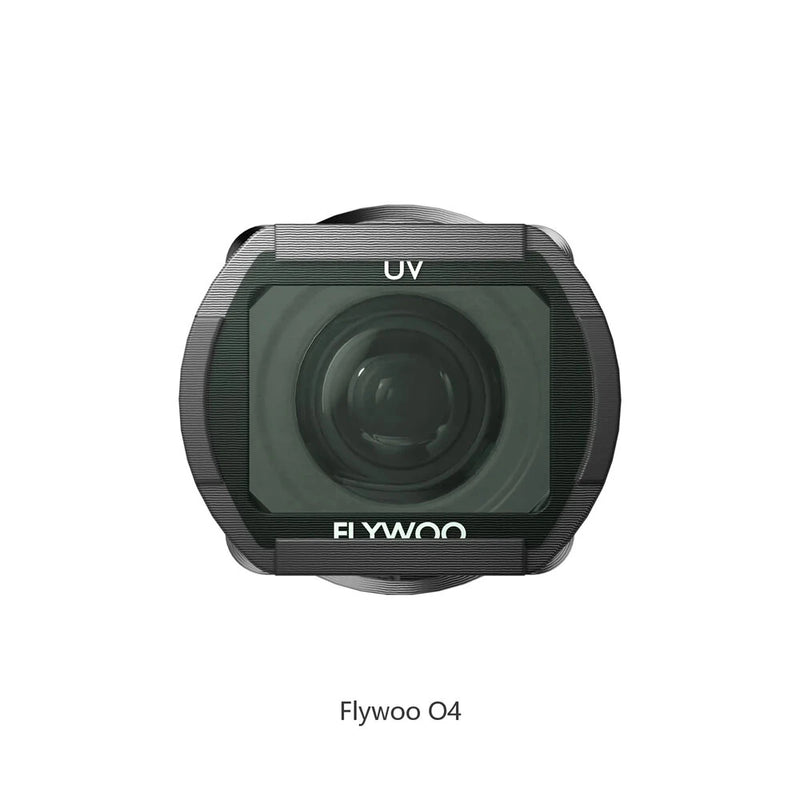 Flywoo O4 Wide Angle Lens 155 FOV Ultra Lightweight 3.7g with UV ND8 ND16 ND32 Filter Set for DJI O4 Lite FPV Racing Drones
