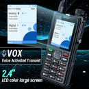 ABBREE AR-880 10W DMR Dual Time Slot Digital Walkie Talkie High Power 512 Channels 2.4 Inch Color Screen VHF UHF IP67 Waterproof Amateur Two Way Radio