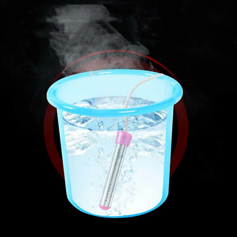 Tevorex 3000W Electric Intelligent Timing Heater Boiler Water Heating Element Immersion Suspension Water Heater Bathroom Swimming Pool