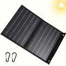 IPRee 10W 5V Portable Solar Panel Folding Bag Waterproof Dual USB Port Charger Mobile Power Bank for Phone Battery Outdoor