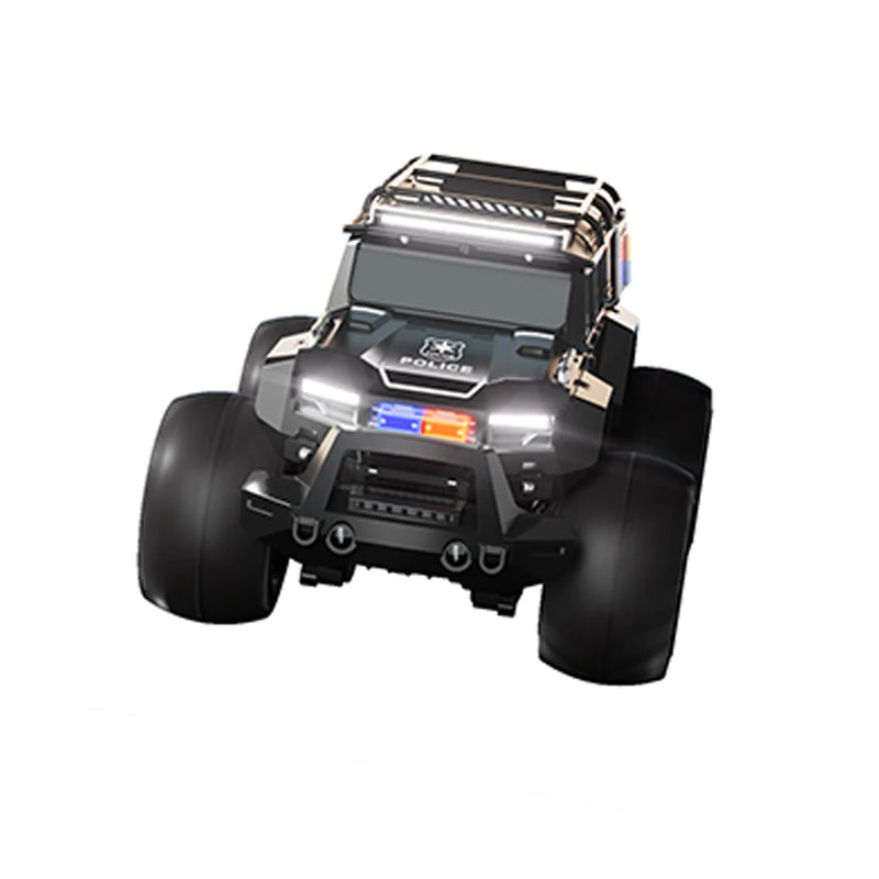 TCS33 1/14 2.4G 4WD 4CH Waterproof RC Car Amphibious Police Off-Road Vehicle Toys