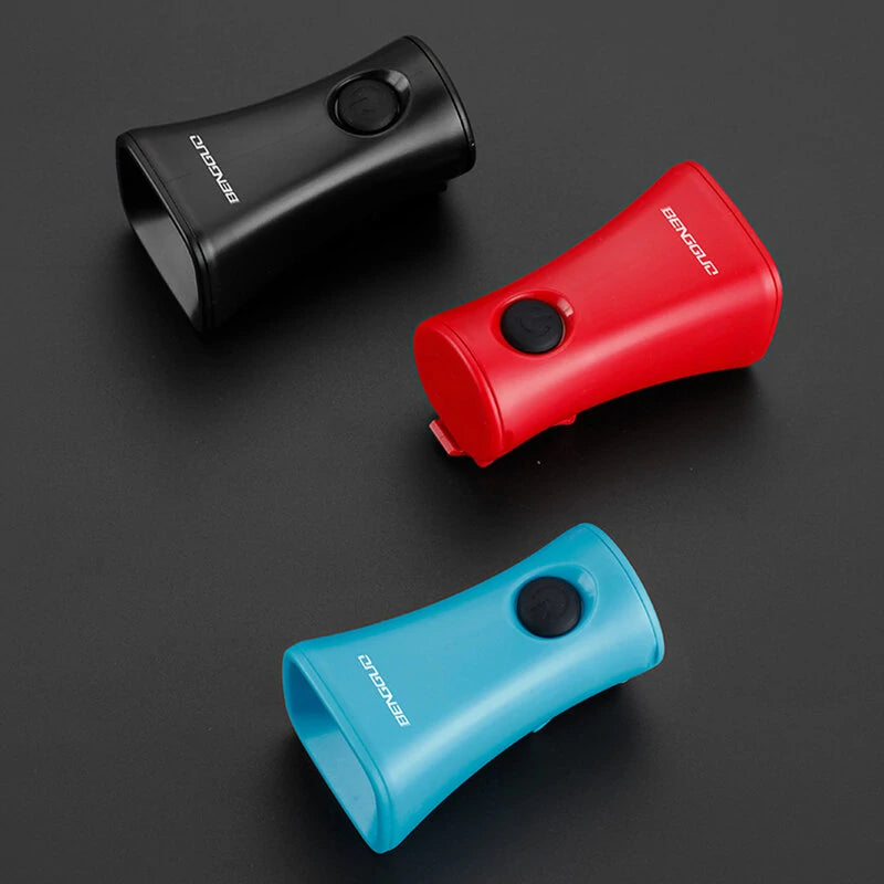 120dB Loud Electric Bicycle Horn IPX4 Water-resistant with Battery Bike Bells