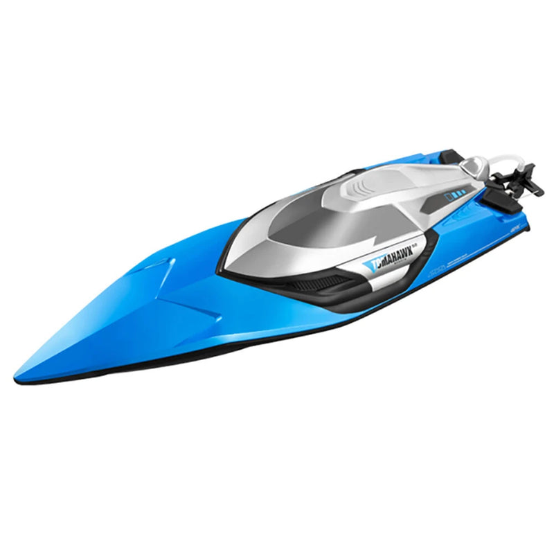 4DRC S2 2.4G RC Boat Fast High Speed Waterproof Capsize Reset Model LED Light Remote Control Toys RTR Pools Lakes Racing Kids Children Gift