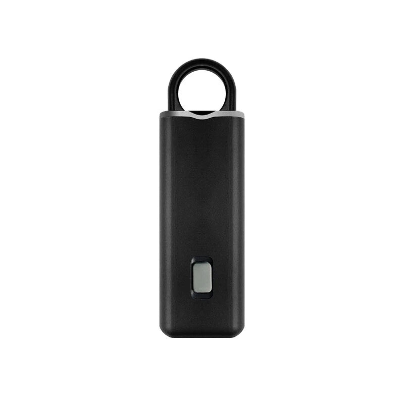 Personal Safety Siren 130dB Siren Strobe Key Chain 3 Colors Anti Robbery Call for Help Alarm