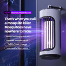 Rechargeable Photocatalyst Electric Mosquito Killer Lamp Household Mosquito Repellent Desktop Wall-Mounted Dual-Purpose