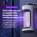 Rechargeable Photocatalyst Electric Mosquito Killer Lamp Household Mosquito Repellent Desktop Wall-Mounted Dual-Purpose