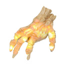 Induction Crawling Ghost Hand with LED Light Halloween Skeleton Hand Realistic Halloween Props Hand Decoration Haunted House Props Costume Props Halloween Haunted House Theme Party Decoration