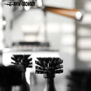 MHW-3BOMBER Coffee Powder Cleaning Brush Bomber Powder Bowl Cleaning Brush Bar Tool for 51-54mm/58mm Coffee Machine Handle