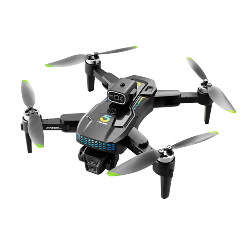 LSRC XT505 GPS 5G WiFi FPV with 720P HD Dual Camera Servo Gimbal 360 Obstacle Avoidance Optical Flow Positioning Brushless Foldable RC Drone Quadcopter RTF