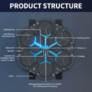 KALOAD Smart Bluetooth Music Boxing Machine Decompression Fighting Fitness Home Boxing Wall Six Target Boxing Trainer with Gloves