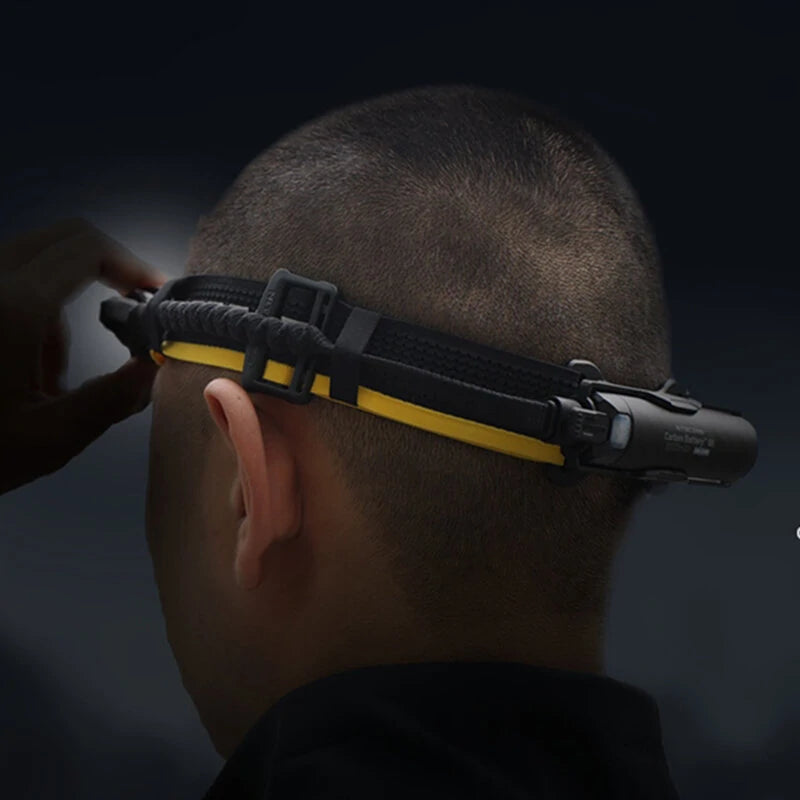 Nitecore Carbon Battery Extended Runtime Kit For 6K Headlamp of NU40, NU43, NU45, NU50, and HC65 UHE Headlamps