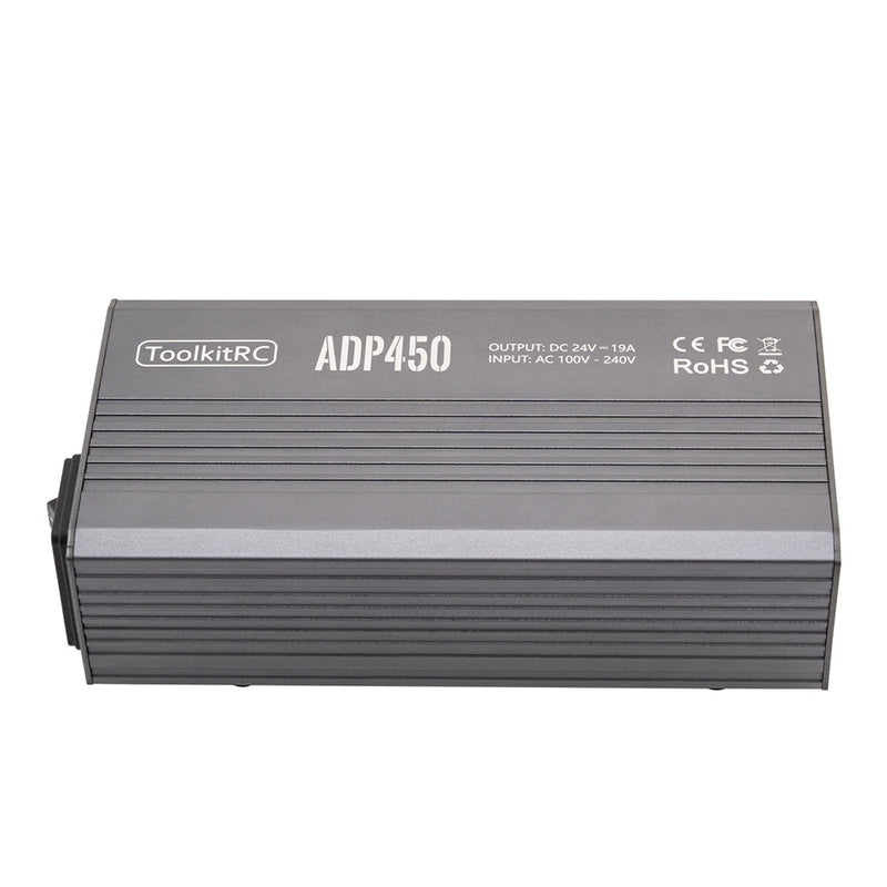ToolkitRC ADP450 AC 450W 24V 19A XT60 Output Adapter for ToolkitRC M8D M6D M8P M9 Charger