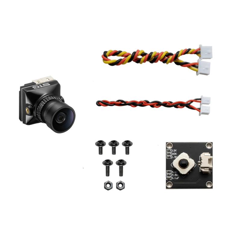 JINJIEAN STG Bat1 1/2.8' 2.1mm 135 Degree 4:3 16:9 Switchable FPV Camera Starlight Night Vision for RC Drone