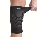 AOLIKES 1 Pair Anti-collision Anti-slip Knee Pads Thick EVA Foam Knee Pads for Volleyball Football Dance Sport