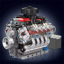 Mould King 10171 LSX454 Motorized V8 Engine Model DIY Assembly Kit Motorized Building Blocks 487PCS Excellent STEAM Science Education Discovery Toys Children Gifts