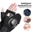 TENGOO Electric Heating Gloves USB Rechargeable 3 Speed Temperature Warm Waterproof Winter Outdoor Travel Gloves