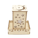 Wooden DIY Colorful Moon Star Lights Handmade Projection Lamp Educational Scientific Experiments Early Education Toys for Children
