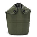 IPRee Aluminum Water Canteen Cup Wood Stove Pouch Set Portable Military Canteen for Outdoor Camping Survival Experience Hiking Backpacking