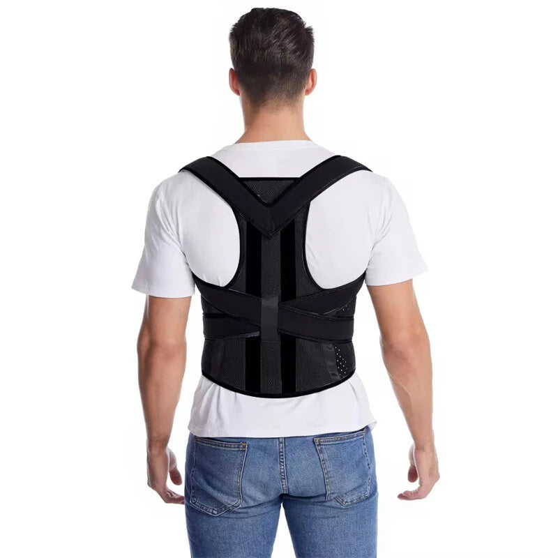 KALOAD Posture Corrector Back Posture Brace Clavicle Support Stop Slouching and Hunching Adjustable Back Trainer Unisex Correction Belt