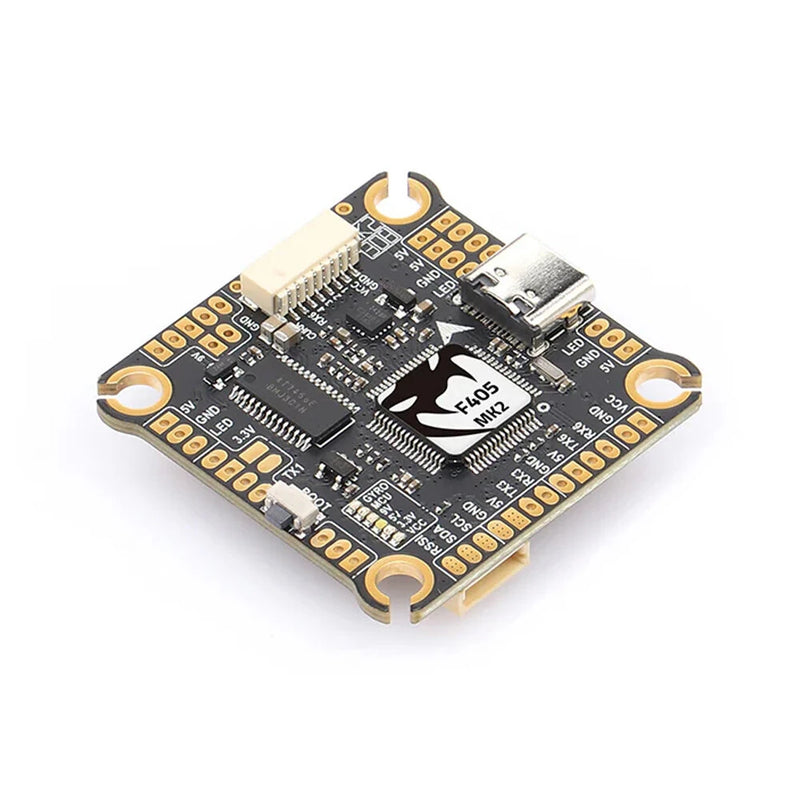 30mm*30mm MAMBA F405 MK2 V2 Flight Controller & F55 BLS ESC Stack for RC FPV Racing Drones