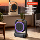 Tevorex 500W Portable Space Heater with Adjustable Temperature, Dual Heating Modes, Energy-Saving Design & Overheat Protection for Home & Office