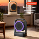 Tevorex 500W Portable Space Heater with Adjustable Temperature, Dual Heating Modes, Energy-Saving Design & Overheat Protection for Home & Office