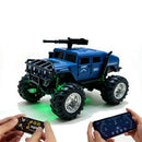 TRASPED HG4-469 RTR 1/64 2.4G RWD Mini H1 Alloy Army Military Truck RC Car Off-Road LED Light Three Speed Support App Remote Control Vehicles Models Pocket Toys Desktop Collection Gift For Boys