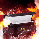 XANES 49*15*15CM Lithium Battery Storage Bag for Electric Bicycle Portable Waterproof Fireproof Explosion-proof Safety E-bikes Battery Handbag with Hidden Charging Port Design