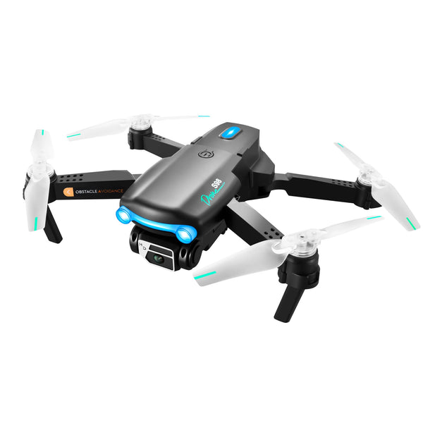 YLRC S98 WIFI FPV with 4K HD Dual Camera 360 Obstacle Avoidance Optical Flow Positioning LED Controllable Light  RC Drone Quadcopter RTF