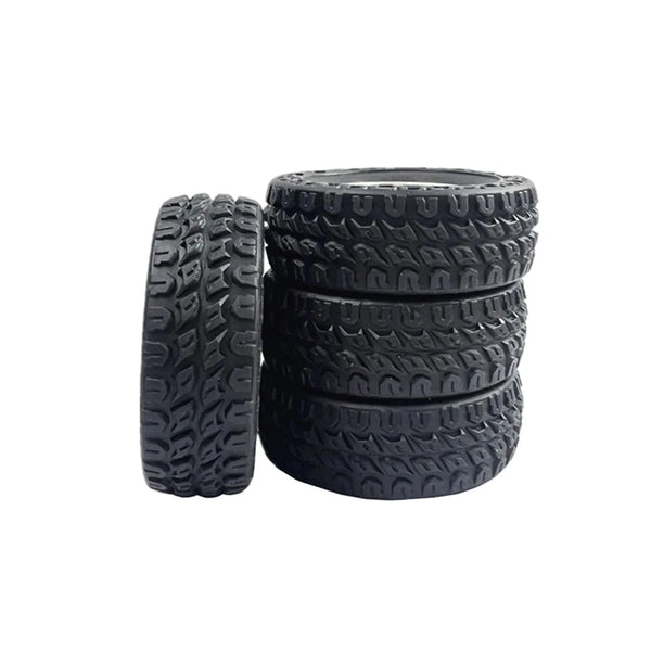 4PCS LDRC 18401 1/18 Rock Crawler RC Car Original Parts Tires Wheels Vehicles Models Spare Accessories