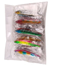 10PCS 9g 10cm Floating Fishing Lures Set Artificial Hard Fish Bait