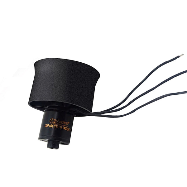 QX-MOTOR 30mm EDF 6-Blade Ducted Fan With QF1611-14000KV Brushless Motor 2-4S for RC Airplane