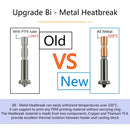 Newly Upgraded Nozzle for Anycubic Kobra 3 Max throat Kobra 3 Max Combo Nozzle 0.4mm 0.6mm 0.8mm Fast Heating