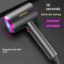Lenovo 1200W High Speed Hair Dryer Quiet Ionic Blow Dryer Fast Drying Constant Temperature 3 Modes for Home Use
